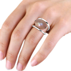 Unparalleled Ring in Blush Pink Mother of Pearl