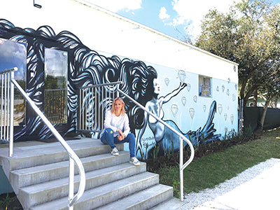Coastal Breeze News Features Amanda Jaron and the Bayshore Arts District
