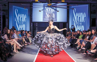 Naples Daily News Announces: Amanda Jaron to Chair Inaugural Wearable Arts Fashion Show. Amanda coins name, "Scene to be Seen"