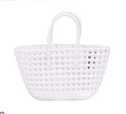 I LOVE NAPLES Rattan Tote