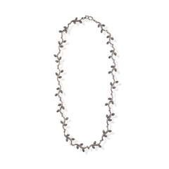Leaf Sterling Silver Chain Necklace
