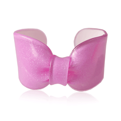 Lilac Sparkle Candy Ribbon Cuff