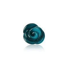 Teal Lucite Floral Boutonniere