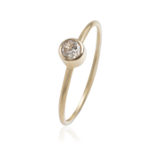 Large Diamond Seed Ring