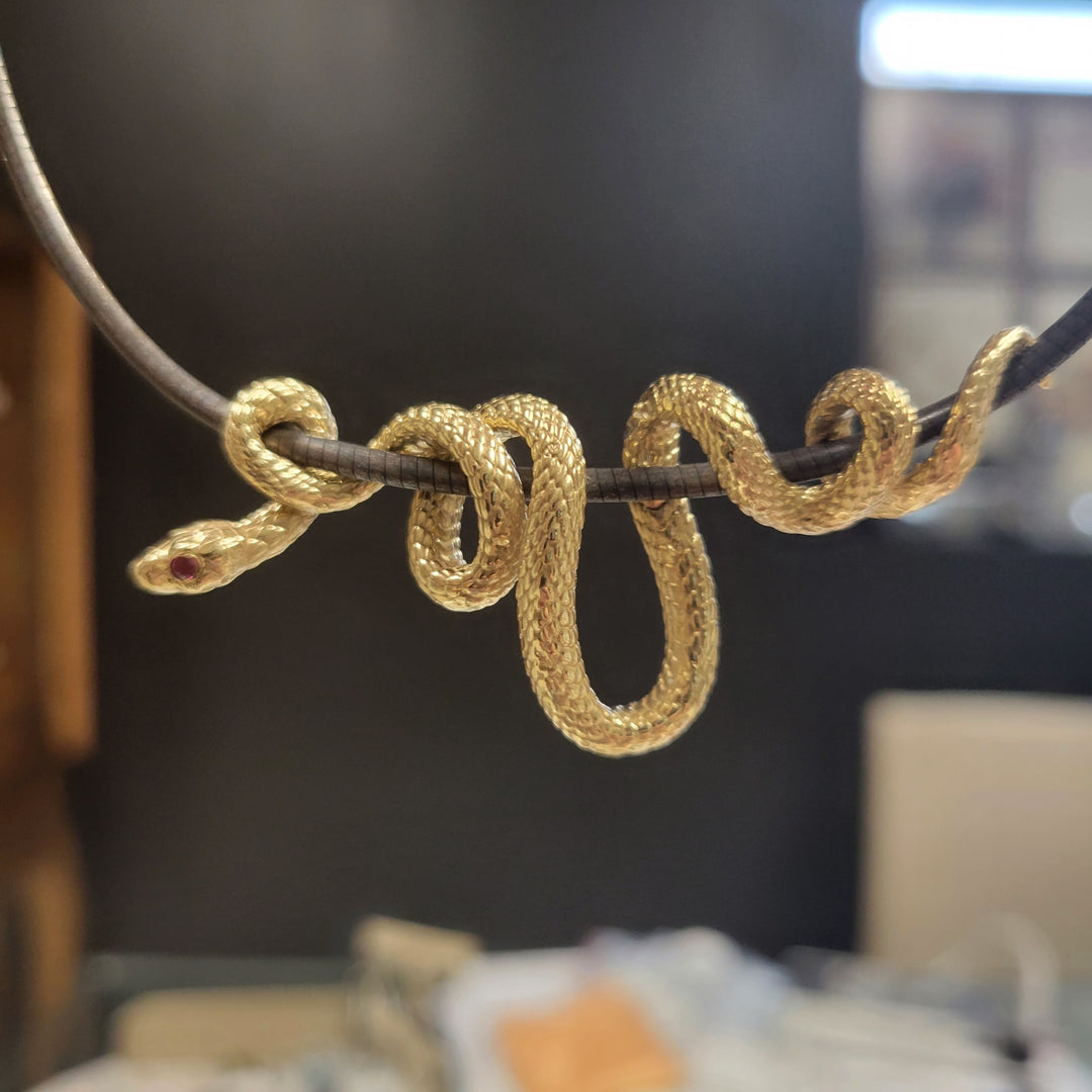 Python Snake Slide Pendant – A. JARON Fine Jewelry