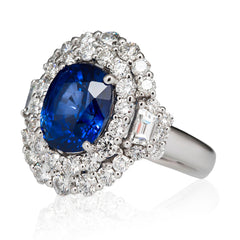 Sapphire Splendor Ring