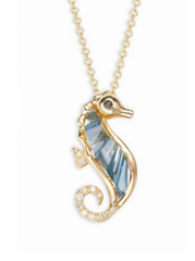 Aurora Seahorse Necklace