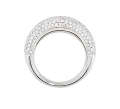Pave' Dome Ring