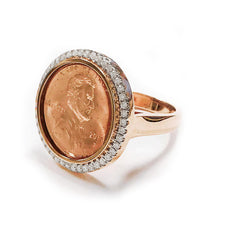 Penny Coin  Ring