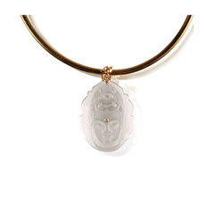 Buddha Pendant Collar Necklace