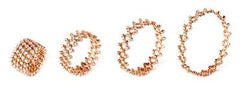 SERAFINO CONSOLI White Diamonds 18KT Gold Ring to Bracelet S.RB7M2RG WD