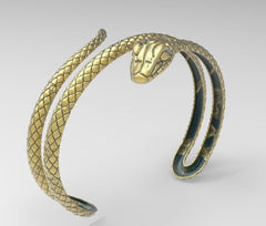 Python Snake Cuff Bracelet